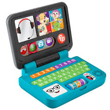 [E-COM10] Fisher-Price Laugh & Learn Let's Connect Laptop Toy | Early Learning Centre